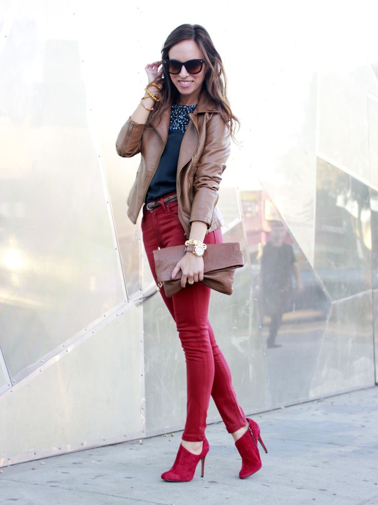 Bottines assorties à un jean krasnye-bryuki-zhenskie_ (28)