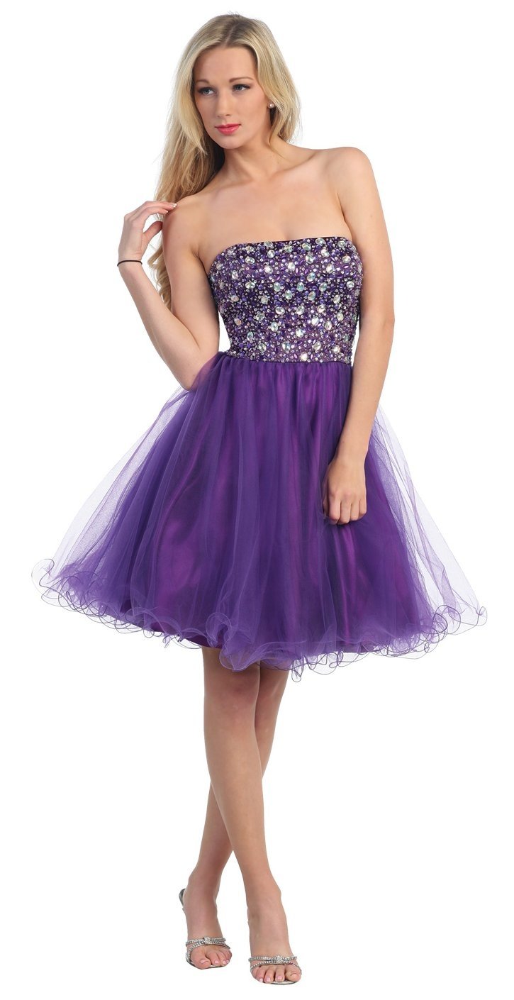 Idéal pour une occasion festive fioletovye-platya-foto_42