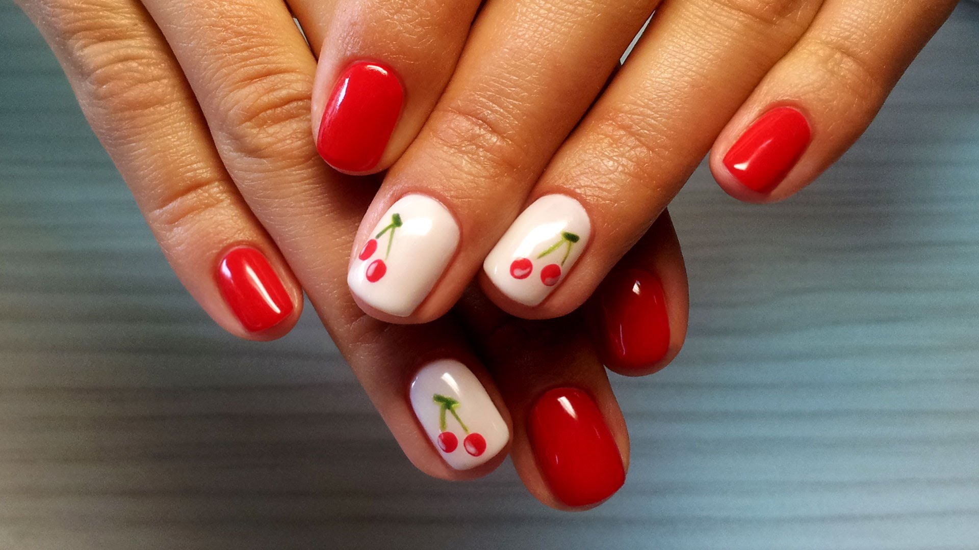 Cerises tentantes shilak-foto-nogtej-s-risunkami_12