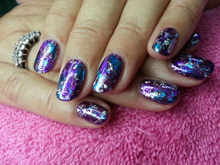 Vous obtiendrez l'image de la reine des neiges shilak-foto-nogtej-s-risunkami_38