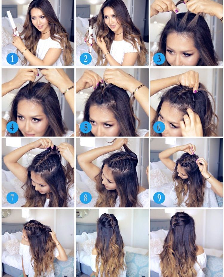 Faux-dragon pas à pas kak-plesti-kolosok_ (43)