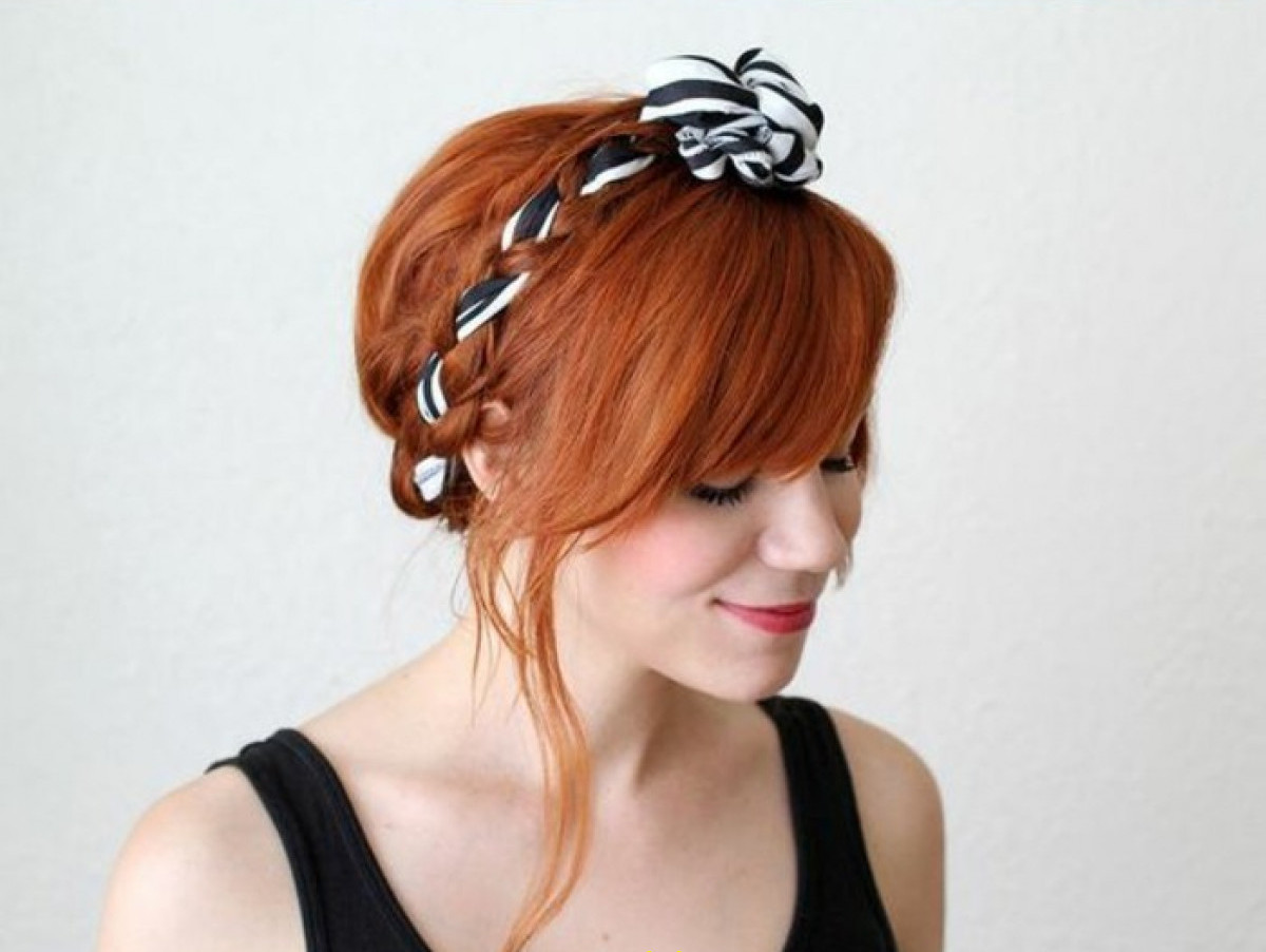 Pięknie stylizując długie grzywki povyazka-dlya-volos_ (40)