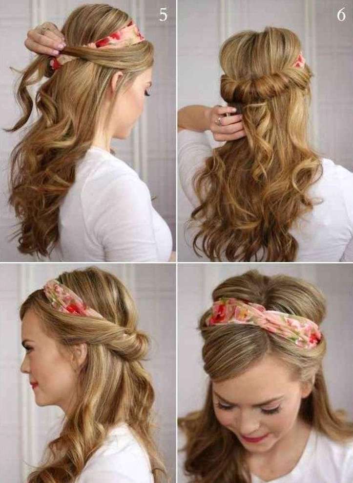 Grecka fryzura ze wstążką na długich włosach - 2 povyazka-dlya-volos_-44