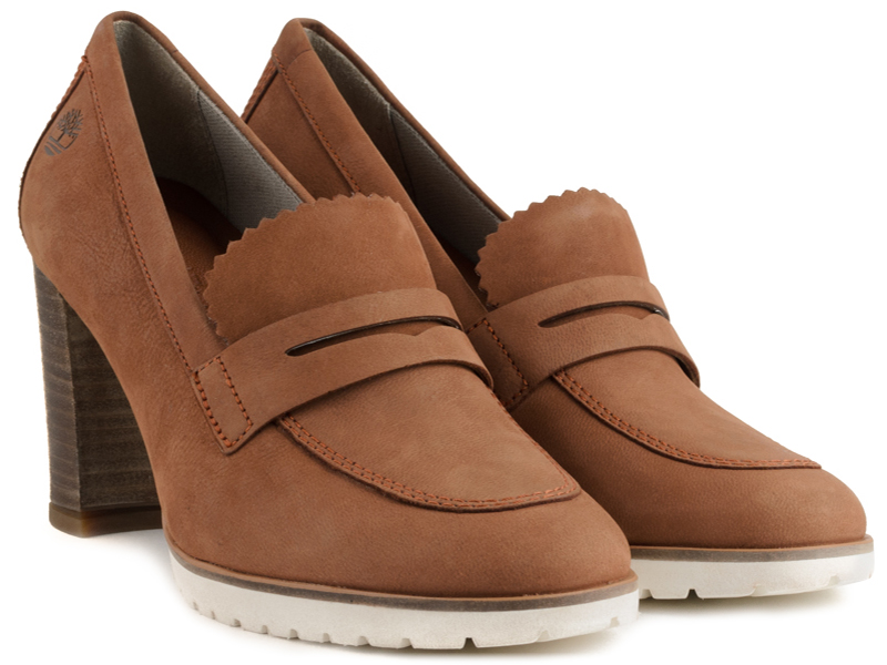 Talon soigné, fermé, bout arrondi, semelle épaisse blanche woodlendy-zhenskie_ (45)